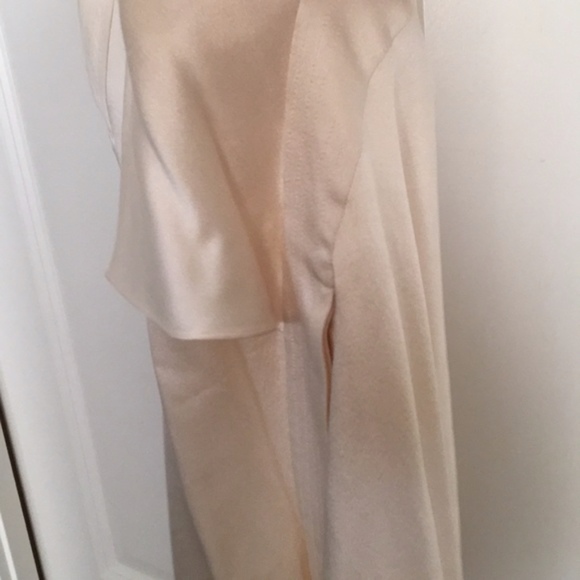 SILK Alexander Wang Asymmetrical Cream/Ivory Dress - Picture 7 of 7